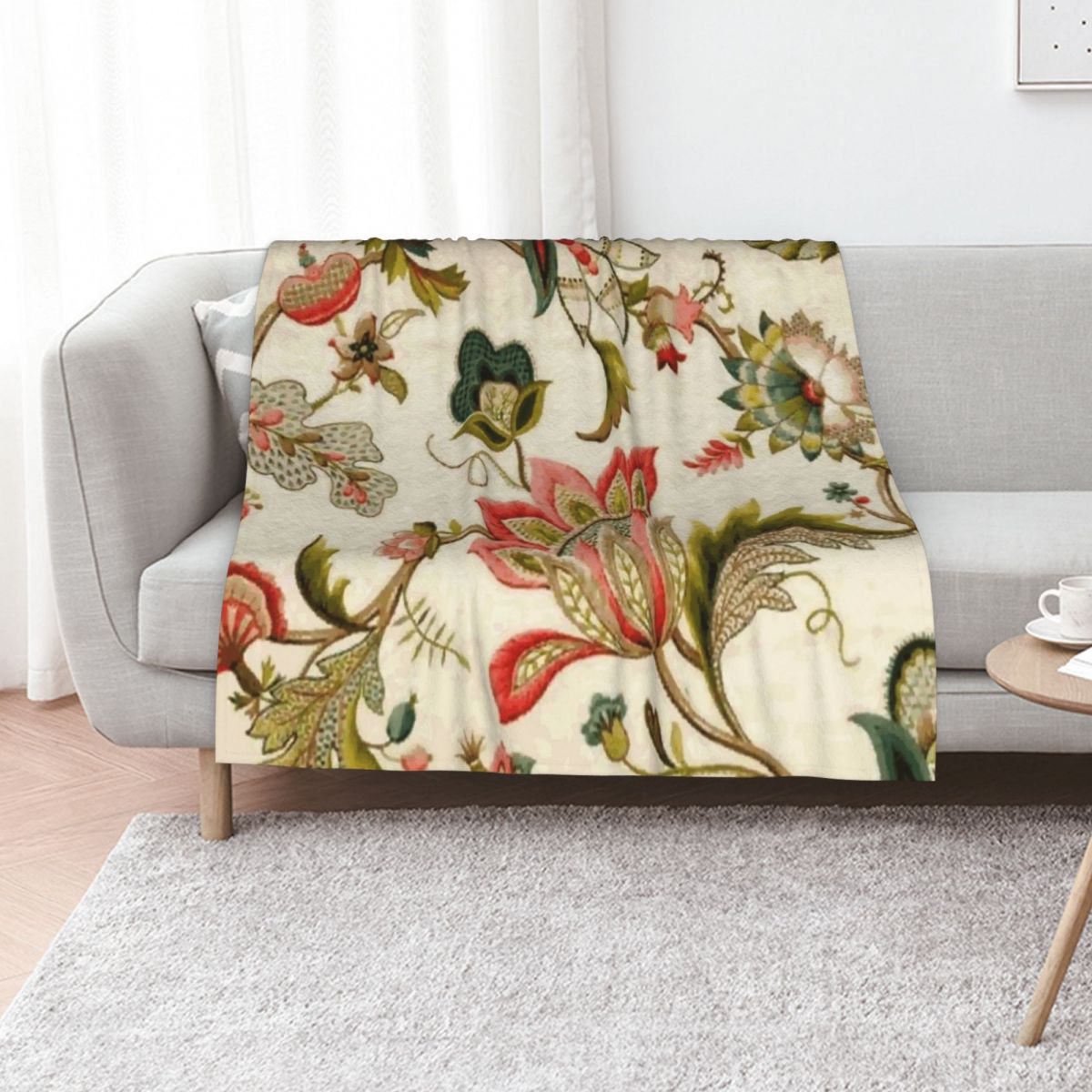 Embroidery Vector - Цифровой векторный рисунок с якобинским цветочным