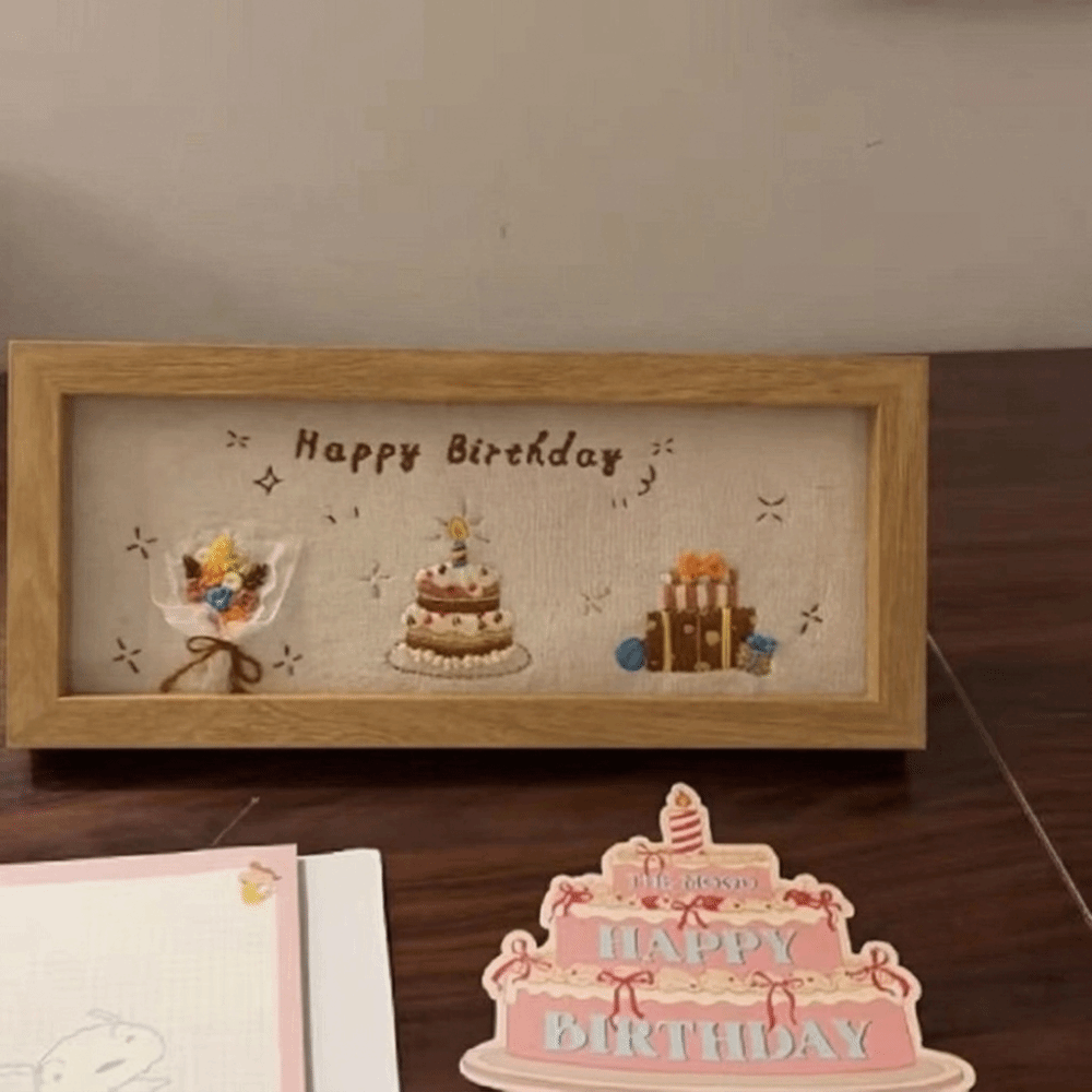 Embroidery Design 3D - Креативный 3D-набор для вышивки крестом: полный