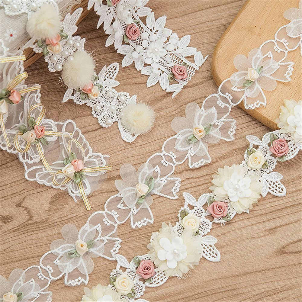 Embroidery Design 3D - 3D-кружево с вышивкой в виде цветов,