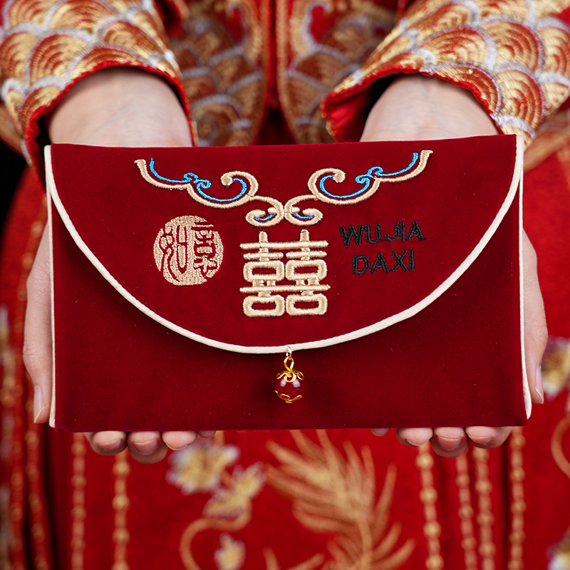 1 шт. Новогодний красный конве – обзор и цена Embroidery Bag