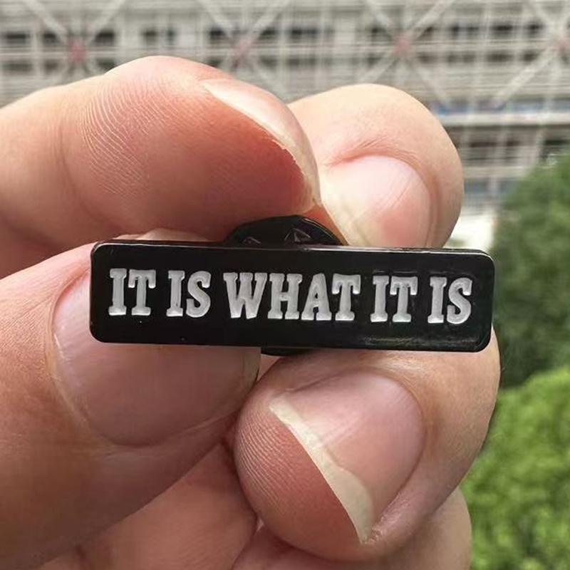 Брошь с надписью «It Is What I – обзор и цена Embroidery Letter M