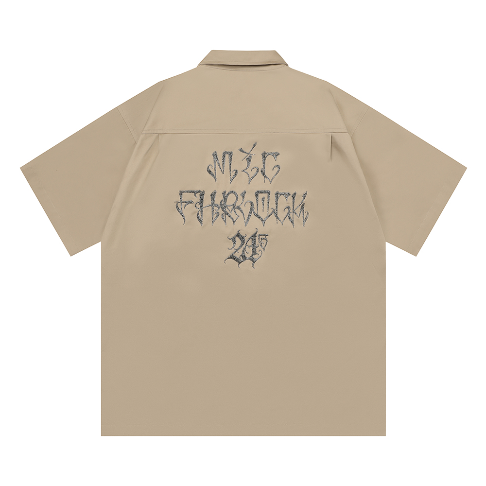 Рубашка в стиле чикано-гэнг с  – обзор и цена Embroidery Fonts
