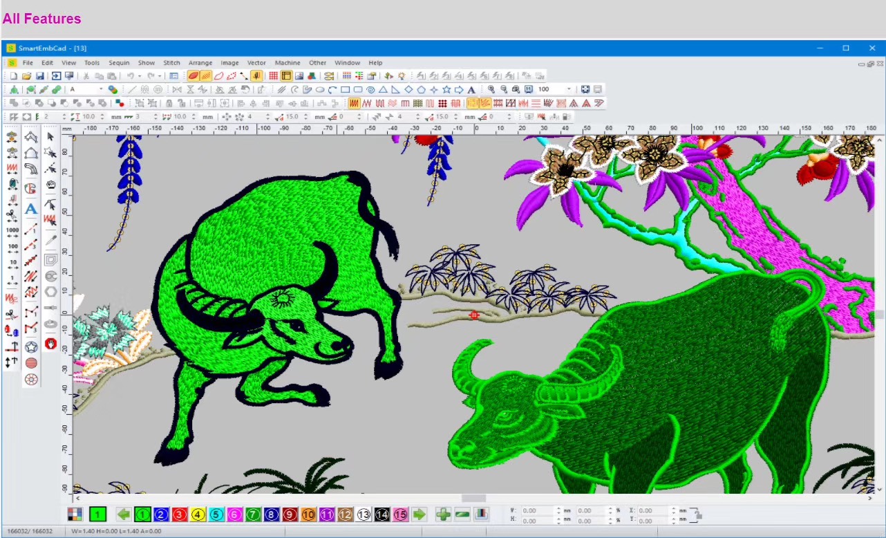 Программное обеспечение для ве – обзор и цена Embroidery Vector