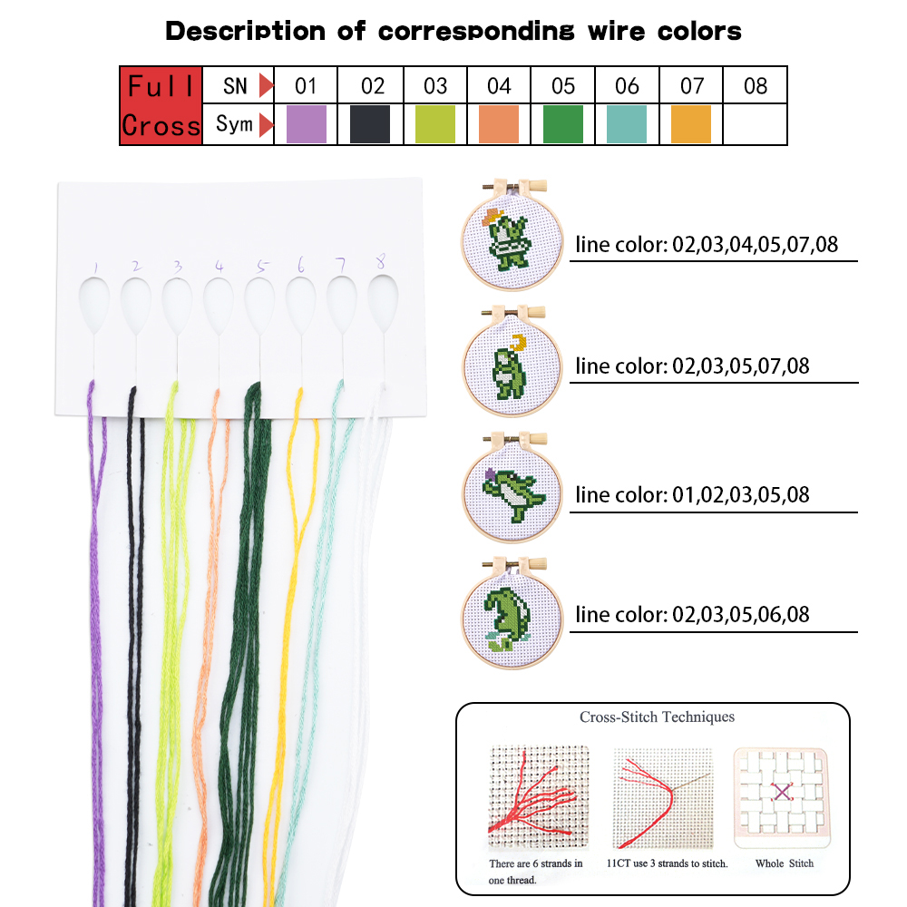 Набор для вышивания (4 шт.): D – обзор и цена Embroidery Needles