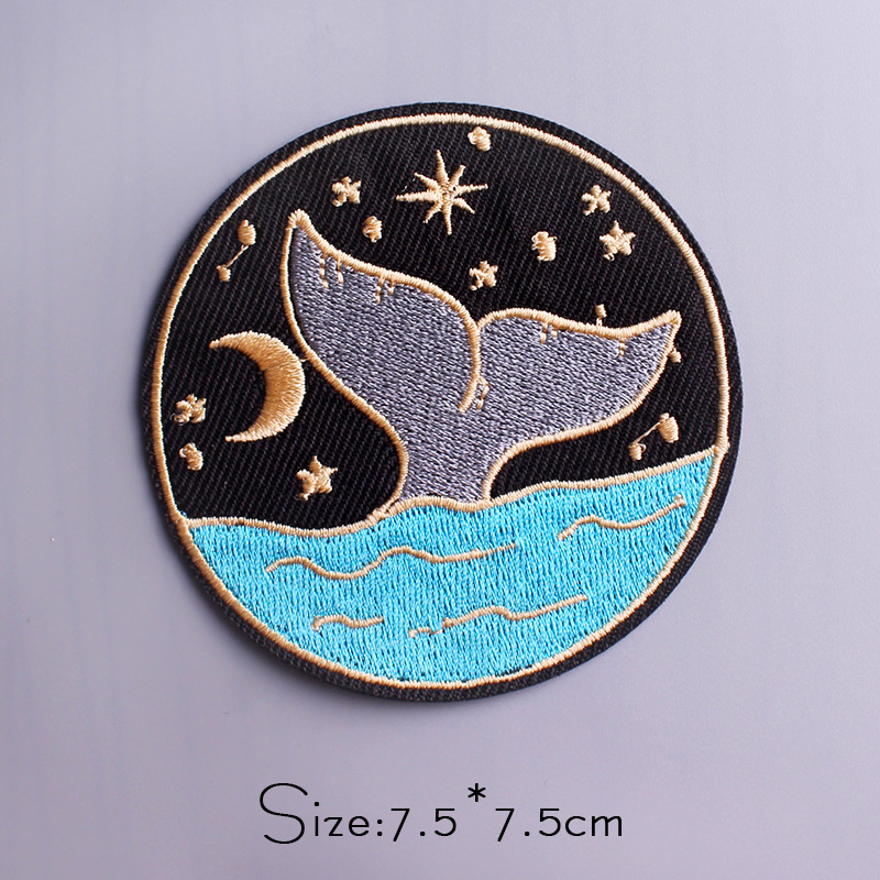 Нашивки с вышивкой, нашивки с  – обзор и цена Embroidery Whale